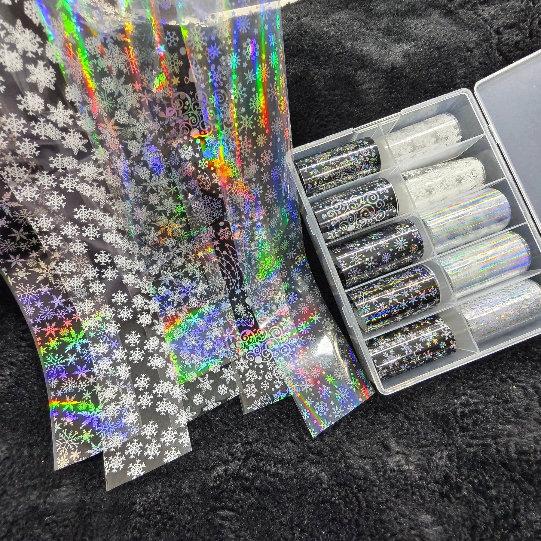 10Rolls Halloween  Christmas  Easter Nail Foils Transfer Paper  Nail Art Stickers   Decal  Nails Decoration