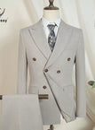 beige gray 2-pcs set / S