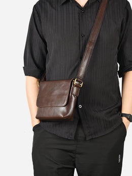Mendy Mens Bags Cross Bag Shoulder Bag Men Bags Genuine Leather Crossbody Bags Small Sling Bag Designer Luxury Bag High End New