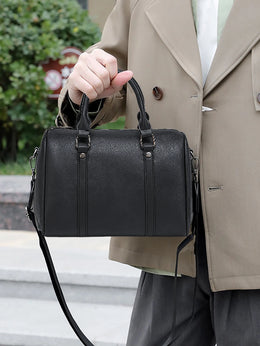 Men's Crossbody Bag - Black Sling Bag for Men, Large Capacity Shoulder Bag, Stylish Multifunctional Handbag, Casual Commuter Bag