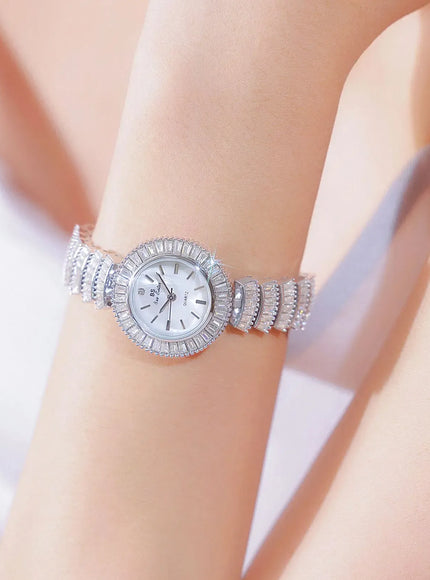 KissIcon UTHAI Mermaid Diamond Waterproof Quartz Watch