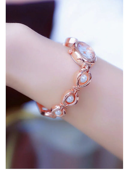KissICON KissIcon UTHAI Womens Watch Pearl Bracelet Waterproof -