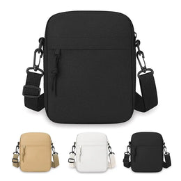 Mens Small Crossbody Sling Bag Chest Bag  Casual Utility Chest Phone Bag Water Resistant Fanny Pack for Running Travel Workout