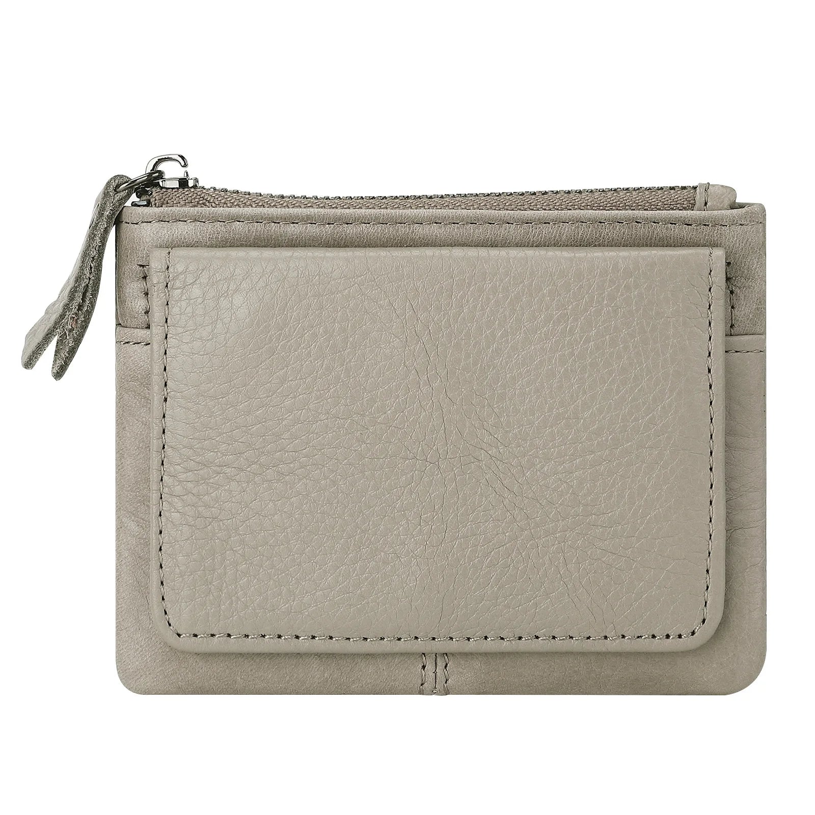 New Cow Leather Women's And Men's Card Bag Coin Purse Slim Credit Card Holder Wallet For Men and Women ID Card Pocket