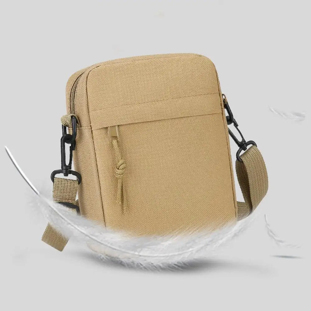 Mens Small Crossbody Sling Bag Chest Bag  Casual Utility Chest Phone Bag Water Resistant Fanny Pack for Running Travel Workout