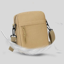 Mens Small Crossbody Sling Bag Chest Bag  Casual Utility Chest Phone Bag Water Resistant Fanny Pack for Running Travel Workout