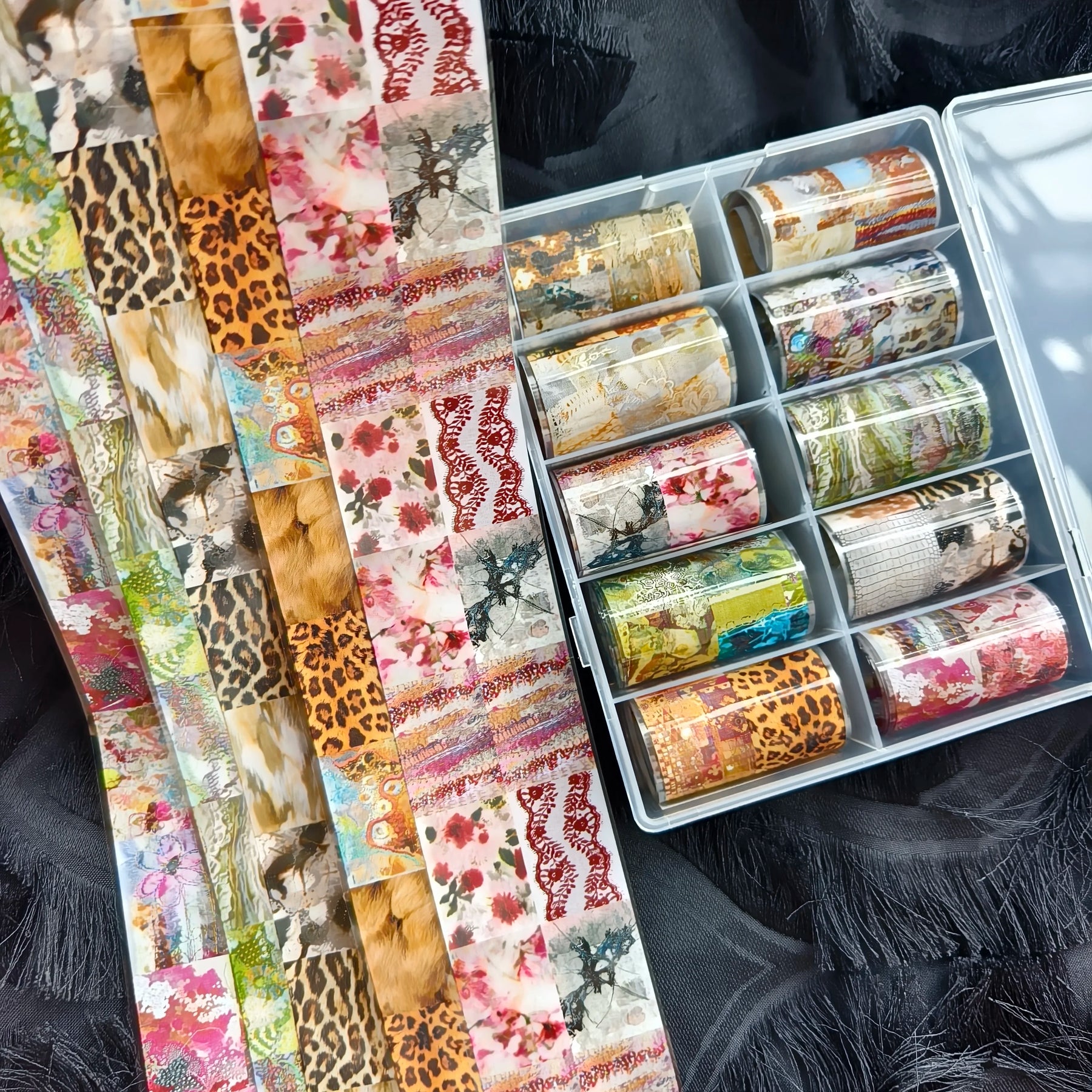 10Rolls Halloween  Christmas  Easter Nail Foils Transfer Paper  Nail Art Stickers   Decal  Nails Decoration