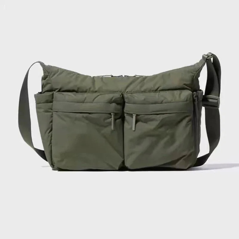 2026 NEW Top Quality Thickened Casual Messenger Bag, Single Shoulder Large Capacity Laptop Multi Pocket Sports Bag for Men Women