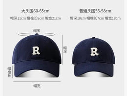 Large Size 60-65cm Soft Top Baseball Caps For Men Women Big Head Cotton Outdoor Sport Snap Back Cap Dad Hats Gorros Dropshipping