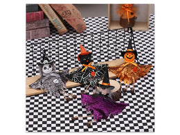 Halloween Decorations Doll Bar Decor Pumpkin Ghost Witch Pendant Scary Halloween Kids Gift Halloween Party Decoration for Home