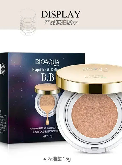 KissICON BB Air Cushion Foundation CC Cream Concealer Waterproof