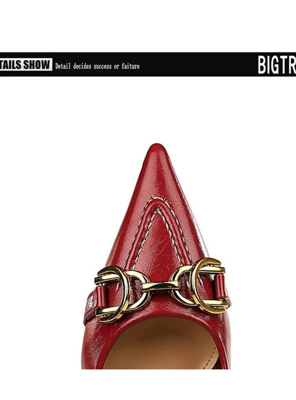 Women High Heel Stiletto Shallow Mouth Pointed Toe