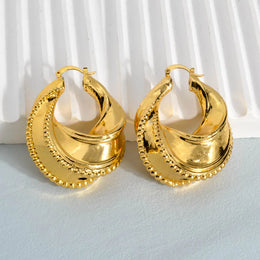 Gold Color Collar Necklace Earrings Jewelry Set For Women Dubai Africa Luxury Quality Jewellery Party Wedding Accessories