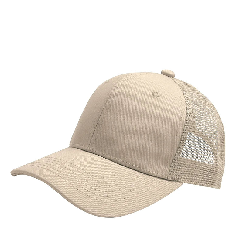 Professional Custom Logo Printing Embroidery Design Mesh Cap Sunscreen Sun Visor Cap Casual Versatile Sun Hat Men Women Hats