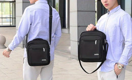 Shoulder Bag Men's Messenger Bag Men's Bags Men's Backpack Men's Handbag Men's Cash Collecting Bag Business LeisureLargeCapacity