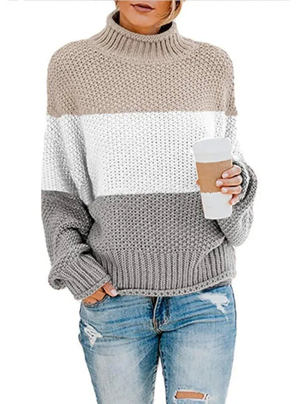 Women's S-3XL Plus  Size New sweater knitted sweater  foreign trade women's clothing plus size women clothing  plus size