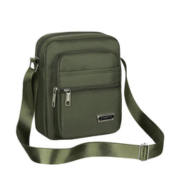 Men's Handbag Shoulder Messenger Bags Casual Canvas Travel Bag Waist Bag Multifunctional Waterproof Business Storage Bag Solid
