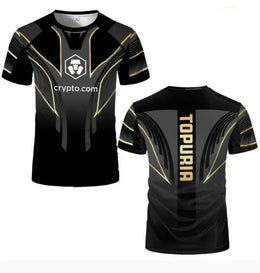 New Men's Wrestling Competition T-shirt, Fan-shaped Round Neck 3D Printed, Men's and Women's Outdoor Short Sleeved Sports Top