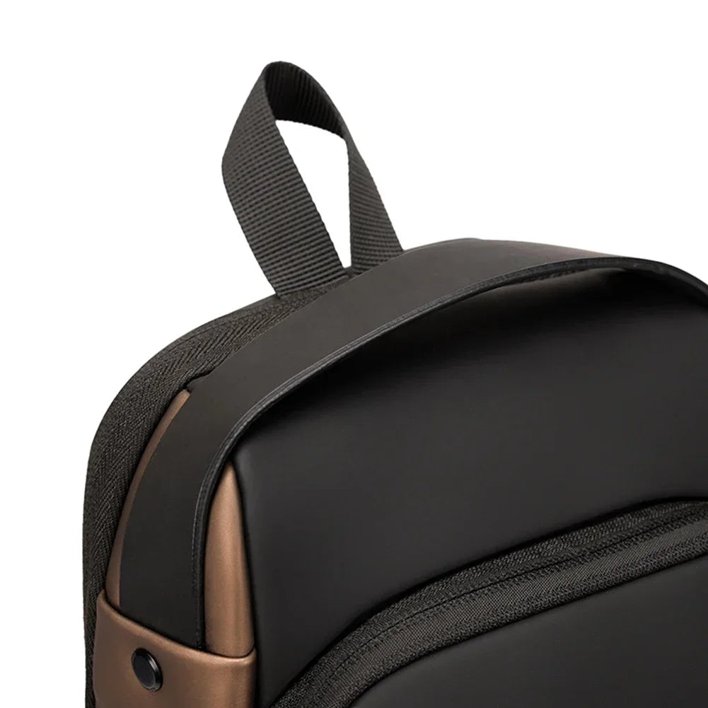 Multifunction Designer Anti-theft USB Shoulder Bag Crossbody Travel Sling Pack Messenger Pack Chest Bag Male Luxury Brand Men