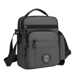 Mens Nylon Crossbody Bag Wear Resistant Multi Compartments Adjustable Strap For Hiking Cycling Work Errands Outdoor Daily Carry