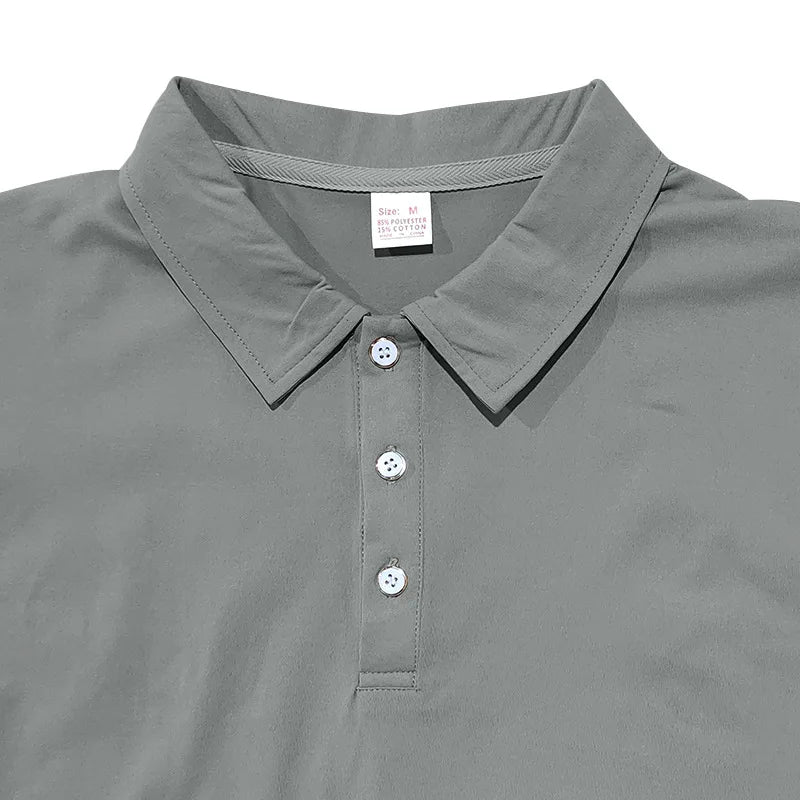 Men Polo Shirt Short Sleeve Breathable Soft Regular Fit Casual Business Golf Summer Daily Work Outdoor Lightweight Basic Tops