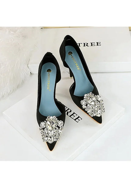 Fashion Spring Banquet Women's Shoes Thin Heels High
