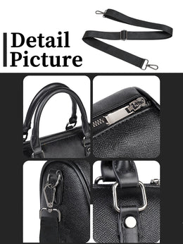 Men's Crossbody Bag - Black Sling Bag for Men, Large Capacity Shoulder Bag, Stylish Multifunctional Handbag, Casual Commuter Bag
