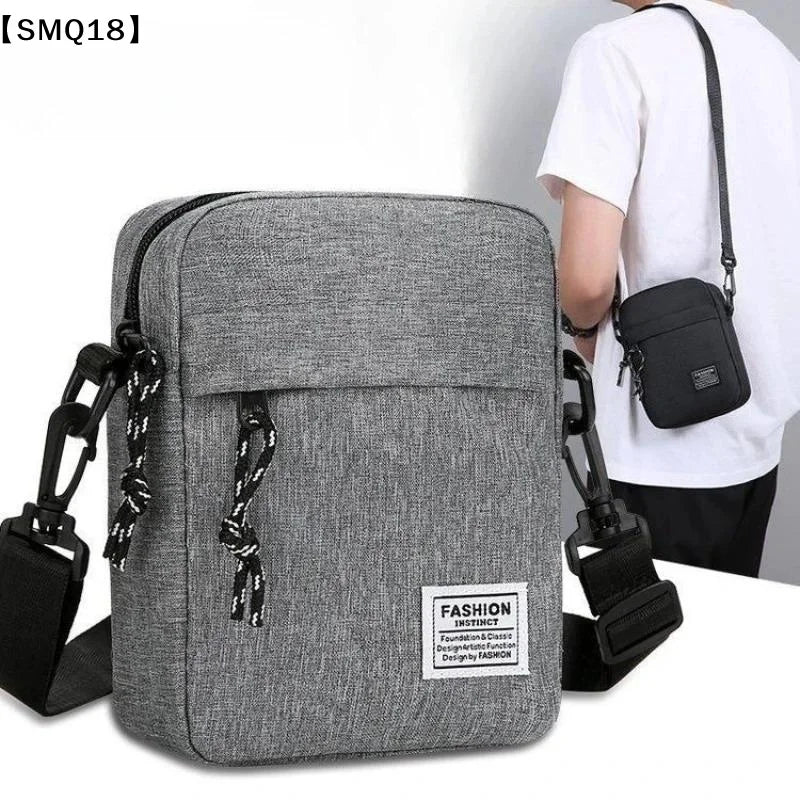 Men's Bag, Available In Single Shoulder Or Cross-body Design, Suitable For Daily Use During School. Made Of Nylon Material【SMQ】