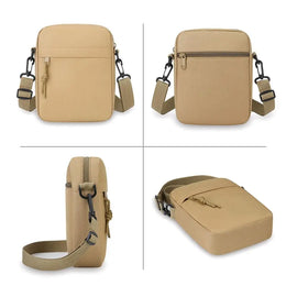 Mens Small Crossbody Sling Bag Chest Bag  Casual Utility Chest Phone Bag Water Resistant Fanny Pack for Running Travel Workout
