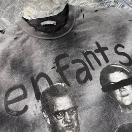 Summer Cotton Men T Shirts Women Unisex Streetwear Tee Vintage Casual Bundled Printed Tshirts