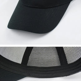 Professional Custom Logo Printing Embroidery Design Mesh Cap Sunscreen Sun Visor Cap Casual Versatile Sun Hat Men Women Hats