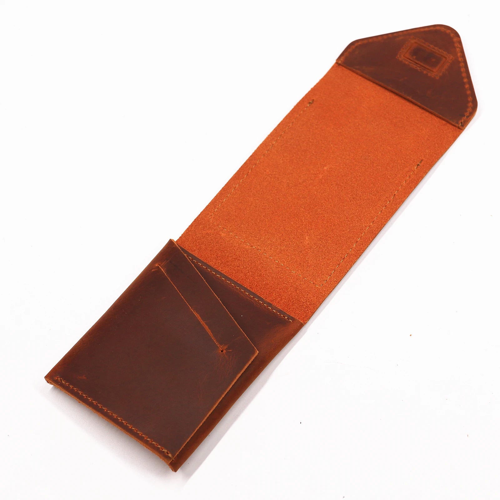 Genuine Leather Wallet For Men Male Vintage Cowhide Short Vertical Slim Mens Cash Wallet Purse Card Holder Flap Magnetic Closure