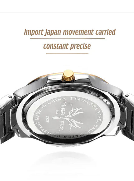 KissICON KissIcon UTHAI W93 Womens Diamond Luxury Watch Gold