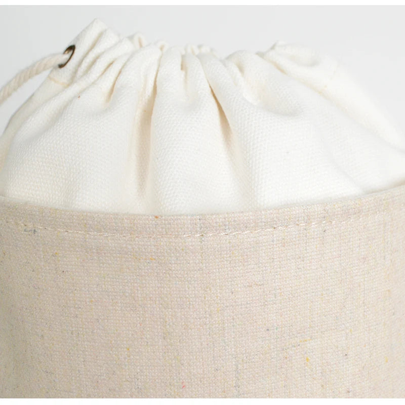 Women's Bag Inner  Basket Corduroy Bucket Bag Woven Drawstring Storage Pouch Versatile Household Organizer