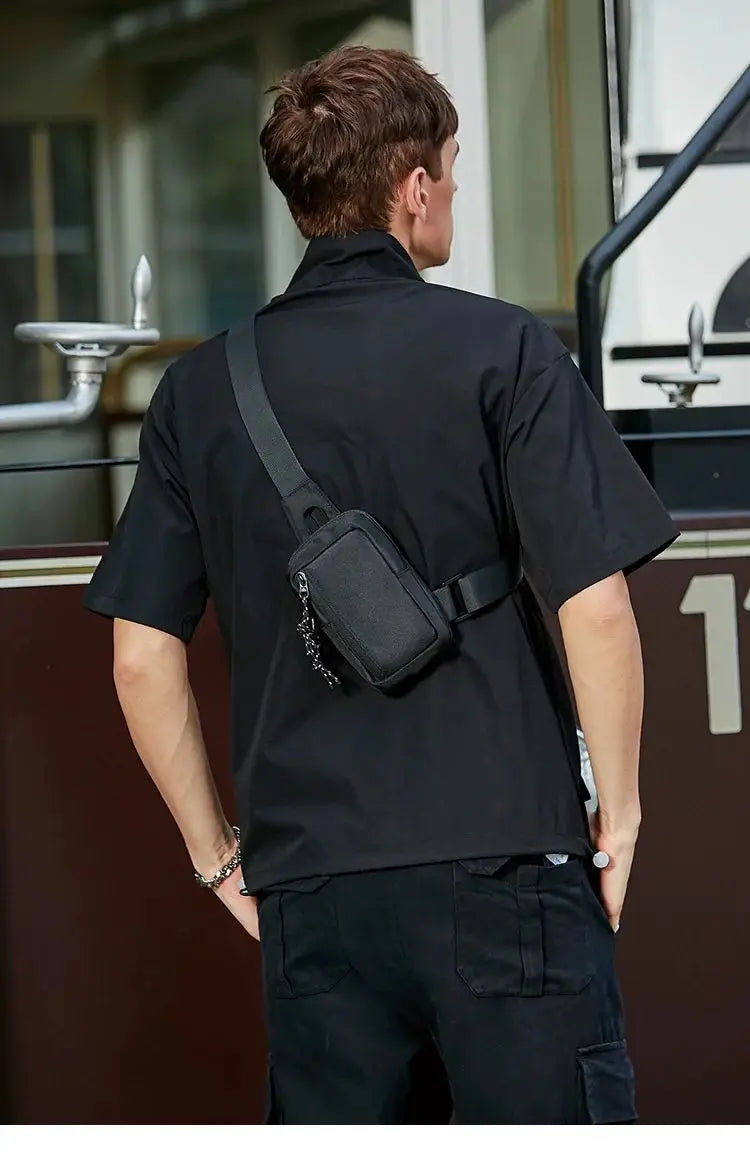 Men's Bag Fashion Oxford Small Casual Men Mini Handbags Male Cross body Shoulder Messenger Bags For Men Purses and Handbags