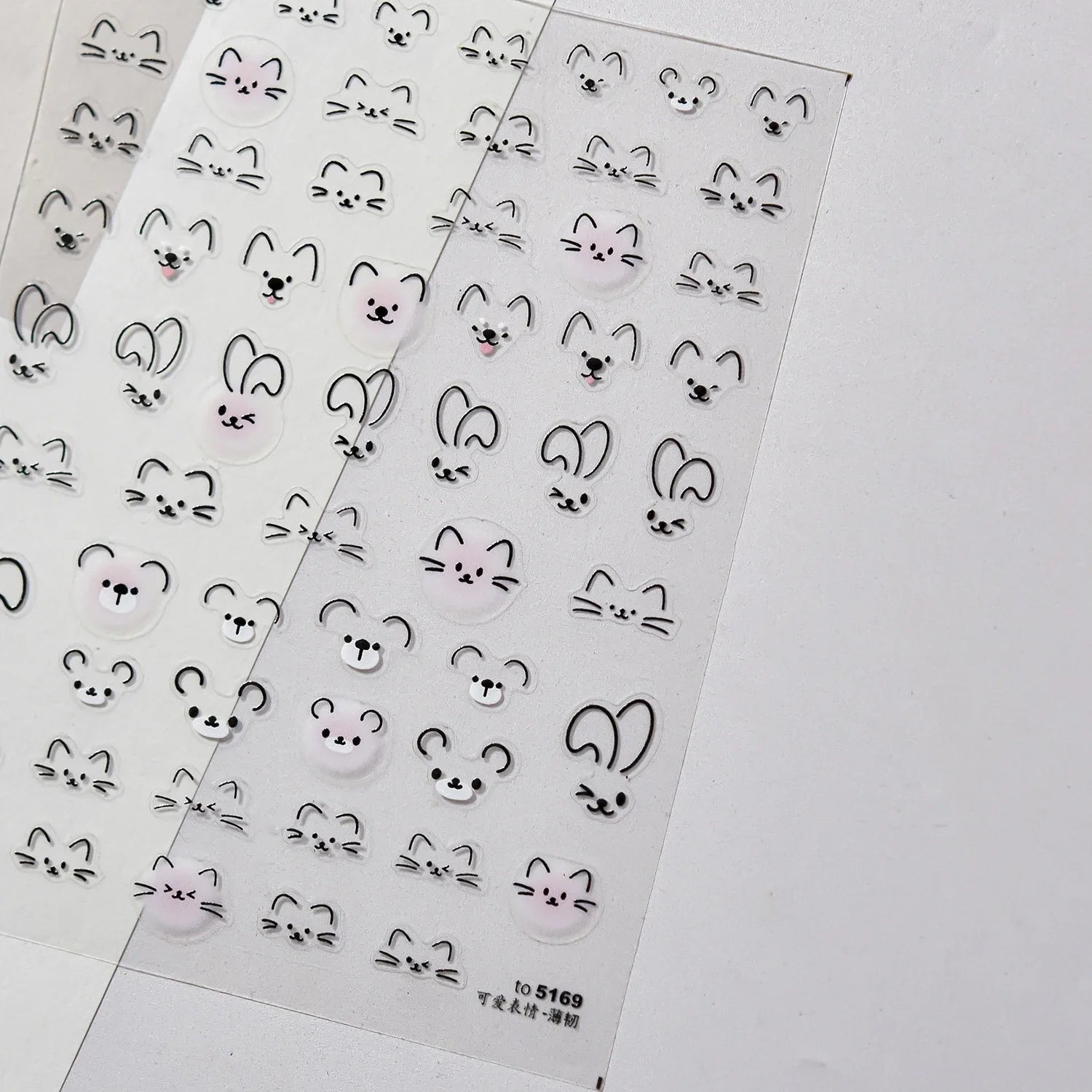 Cute Halloween 5D Nail Art Sticker Ghosts Spooky Spider Webs Evil Pumpkin Faces Festive Balloons Floral Stars Fun Scary Decals