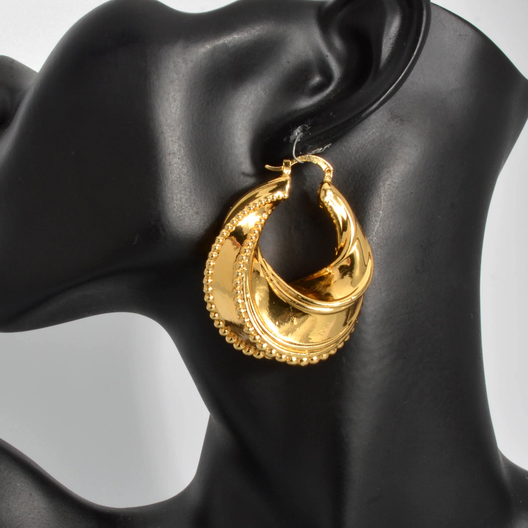 Gold Color Collar Necklace Earrings Jewelry Set For Women Dubai Africa Luxury Quality Jewellery Party Wedding Accessories