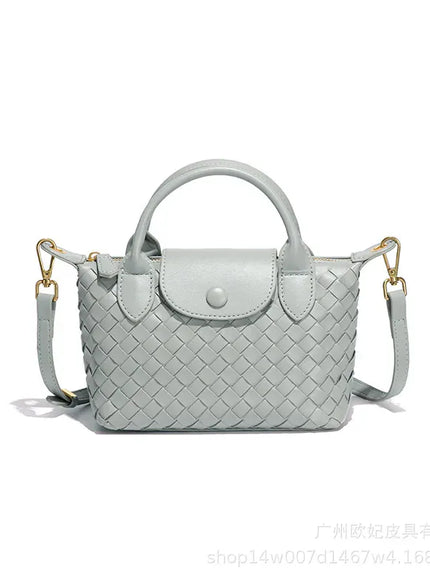 Woven Small Jiaozi Texture Popular Advanced Shoulder