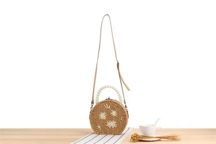 Personalized High-end Small Round Internet Celebrity Embroidered