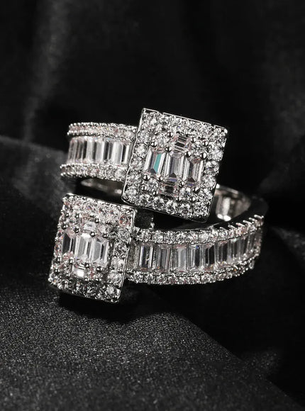 Bling King Baguettecz Ring – Iced Out Zirconia