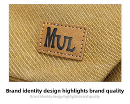 Men's Casual Crossbody Bag Large Capacity Single Shoulder Bag Commuter Mailman Bag Lightweight Leisure Backpack for Business