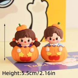2025 Halloween Cake Decorations Pumpkin Ghost Black Castle Haunted Houses Cake Toppers for Happy Halloween Party Supplies