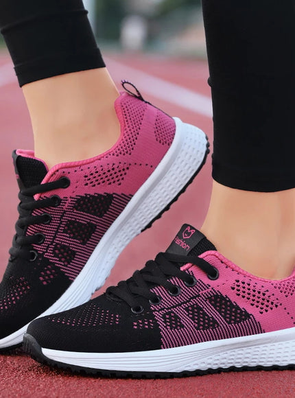 2024 Women Sport Shoes Fashion Platform Sneakers Ladies Spring Winter Flats Running Shoes for Woman