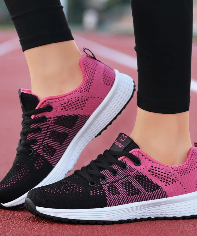 2024 Women Sport Shoes Fashion Platform Sneakers Ladies Spring Winter Flats Running Shoes for Woman