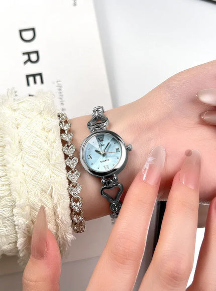KissIcon Rose Love Bracelet Watch - Compact Exquisite