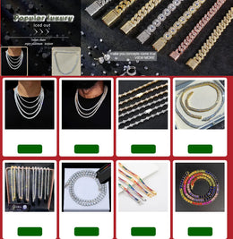 Hip Hop Jewelry 1 Row Iced Out Tennis Chain Bling CZ Men Diamond Cubic Zirconia Choker Necklace Women Drop Shipping