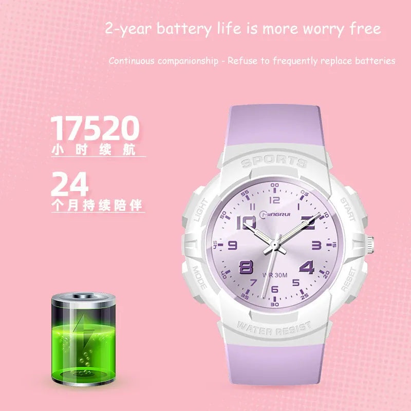 KissICON 💋 Uthai C15 Kids Digital Watch Waterproof -