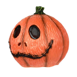 Creepy Party  Scary Halloween Costumes Pumpkin Head Cover Creepy Cosplay  Headdress For Party And Trick Prop  Adult Party Mask