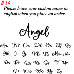 Custom Name Necklace for Women Personalised Cursive Letter Pendant Stainless Steel Jewelry Men Chain Choker Collar Personalizado