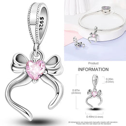 925 Sterling Silver Tree of Life Bead Luminous Firefly Dangle Butterfly Charms Fit Original Bracelet DIY Jewelry Gift for Women